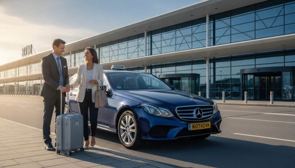Taxi zestienhoven: zorgeloos reizen van en naar Rotterdam The Hague Airport in 2026